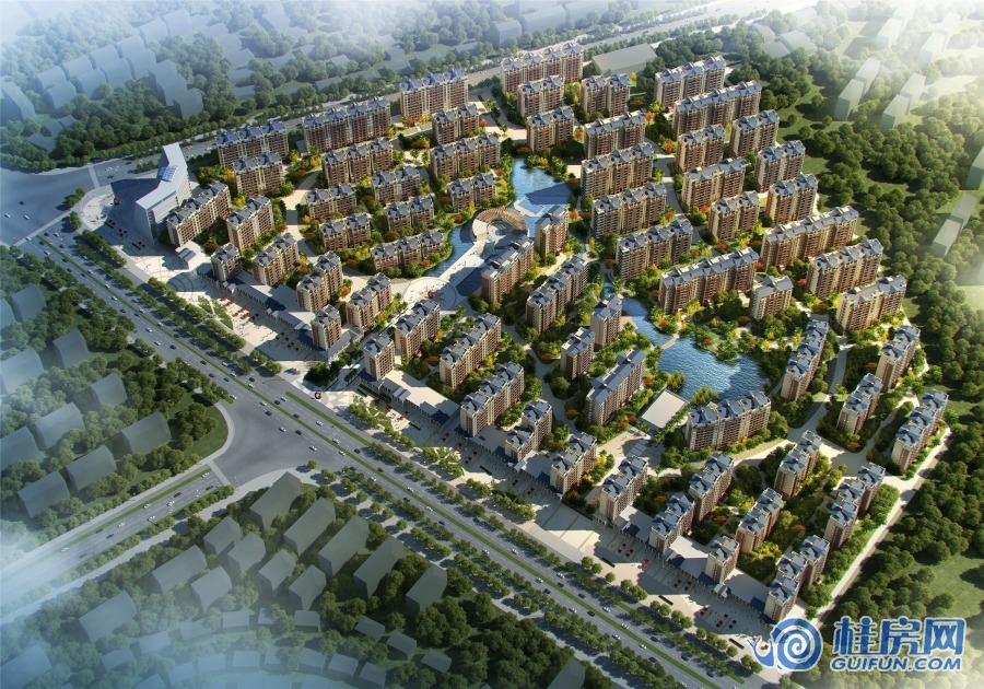 润鸿水尚·观悦鸟瞰图