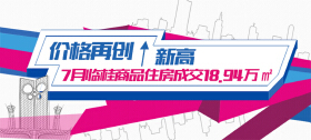 7月临桂商品住房成交18.94万㎡ 成交价4769元/㎡