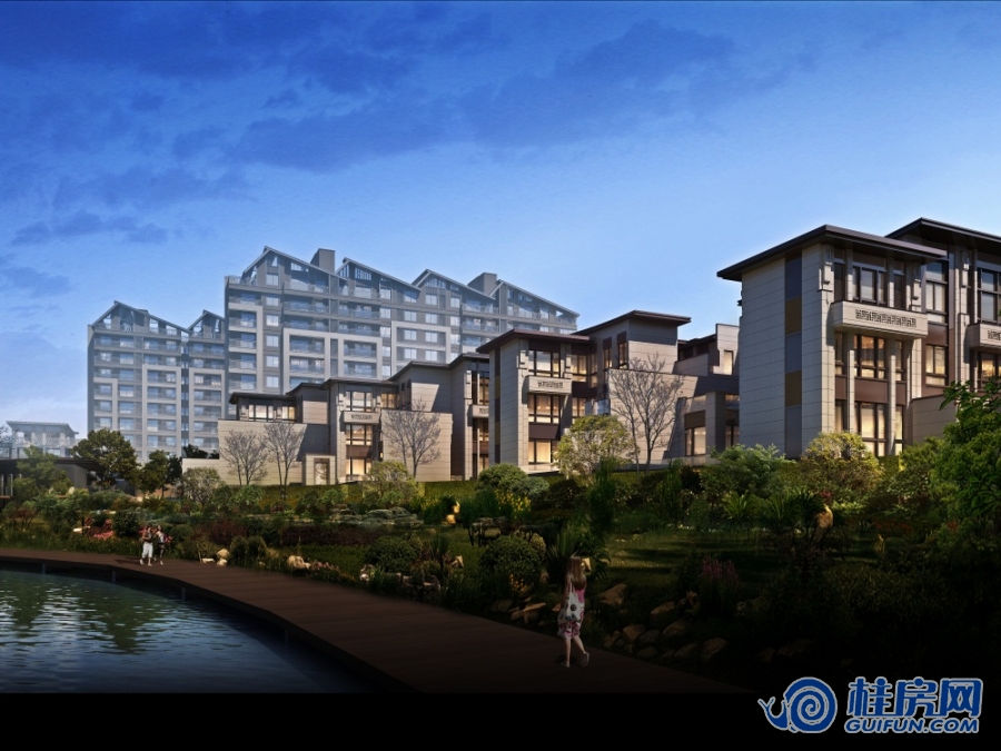 兴进·漓江郡府丹桂府效果图