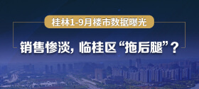 新数据!桂林楼市​销售惨淡，临桂新区“拖后腿”？