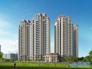 金柯御城沿街人视图（2019.1）