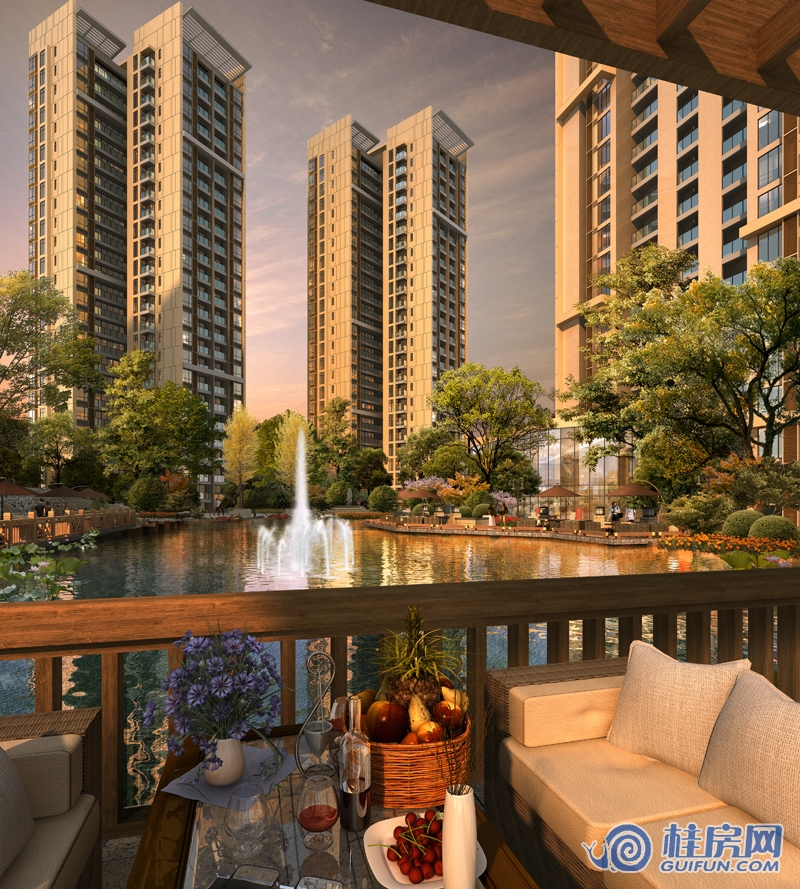 三祺·澜湖国际效果图