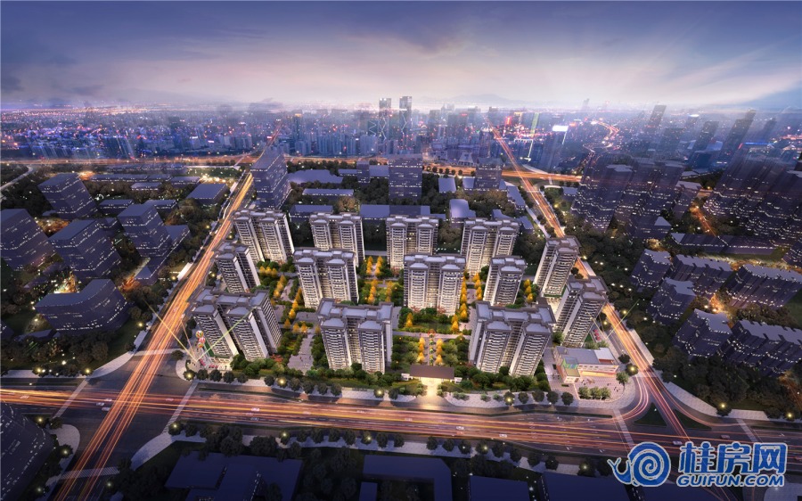 联发乾景御府鸟瞰图