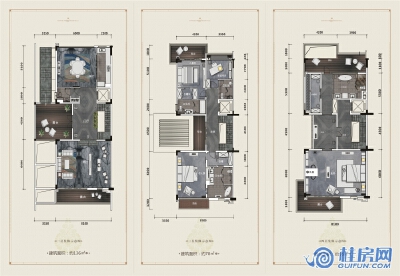 荣和林溪府别墅D户型图