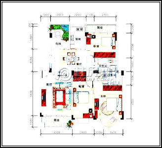 碧水康城20#A2户型三房两厅两卫（售罄）