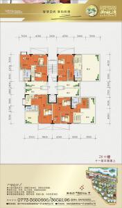 福泰·御林湾28#户型 复式