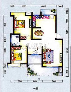 都市心语  两房两厅一卫