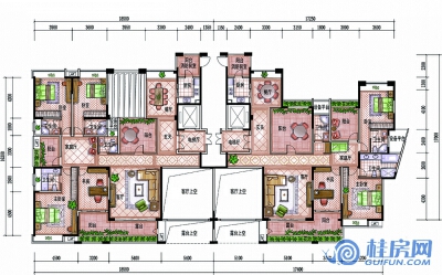 190㎡四房三厅三卫