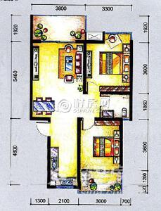 都市心语  两房两厅一卫