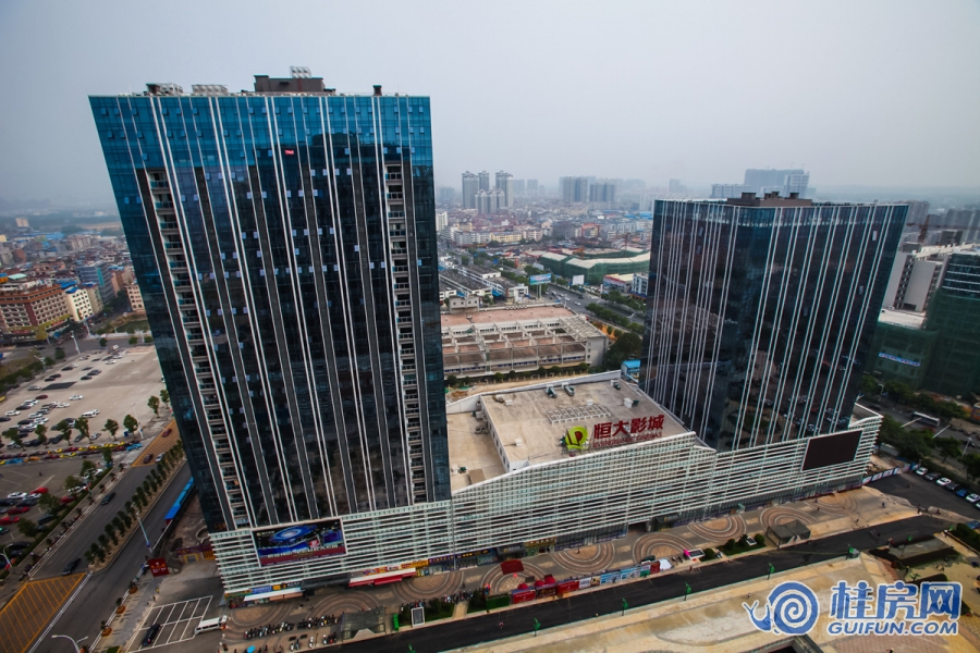 桂林恒大广场项目实景图