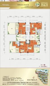 福泰·御林湾26#户型 复式