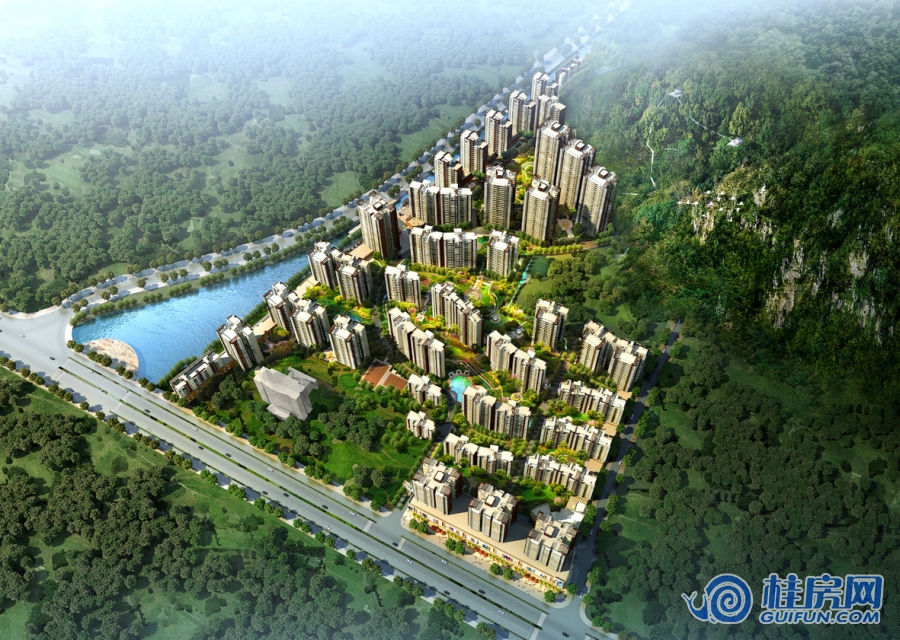 福邸嘉园鸟瞰图（2016.9）