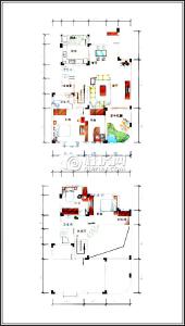 碧水康城15#16#A型两房两厅两卫复式（售罄）
