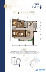 龙旺海悦湾D户型