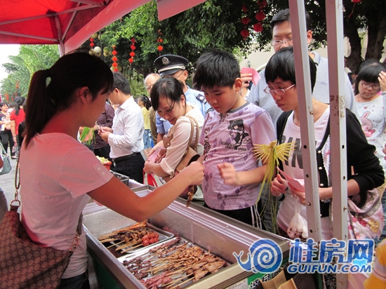 安厦会启动仪式暨美食街