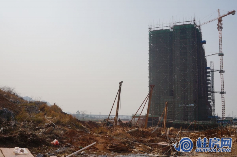 城中雅居工程进度图（2015.1.23）