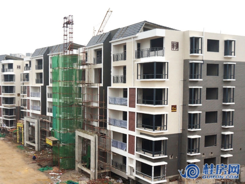 华御公馆一期工程进度图（2014.05）