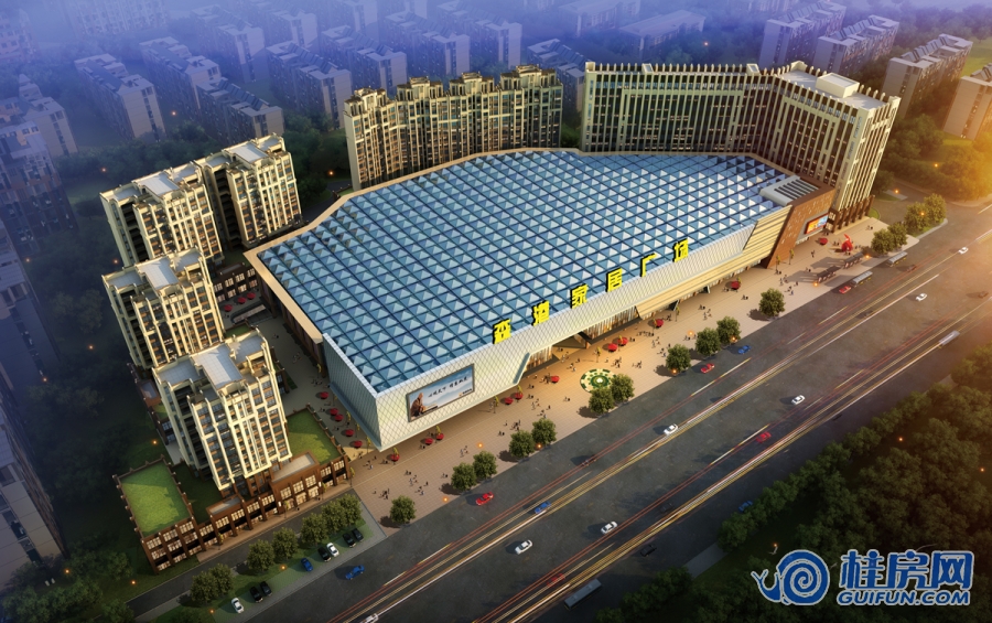 森港家居广场效果图