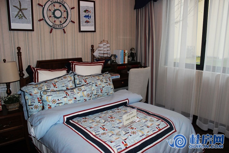 联发君澜天地A1户型样板间儿童房