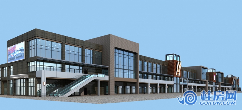 时代枫林西段效果图