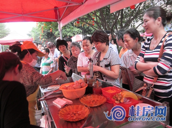 安厦会启动仪式暨美食街