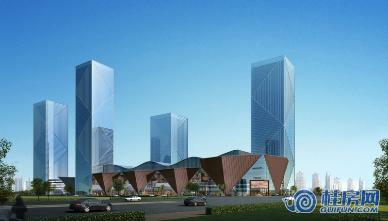 时代枫林城市综合体效果图