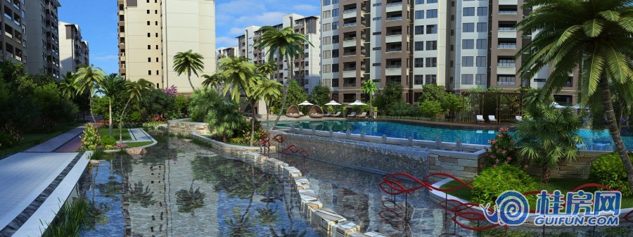 桂林国奥城效果图