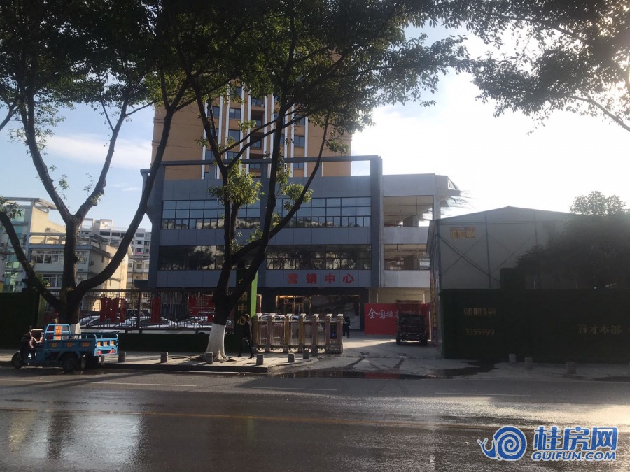 朝阳1号售楼部实景图