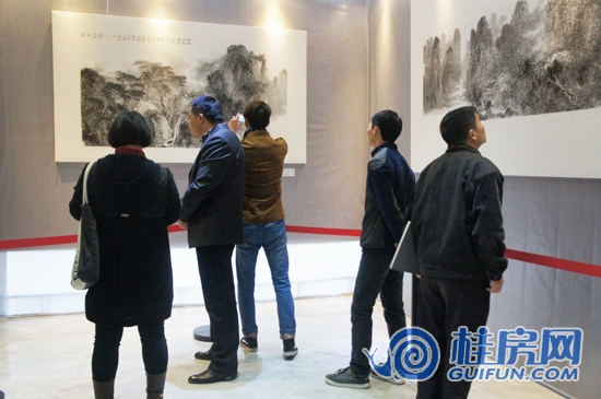 中国画名家画桂林作品展（2014.12.19）