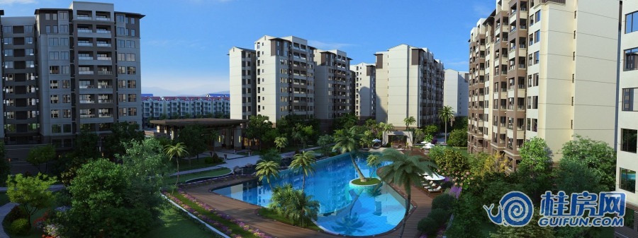 桂林国奥城效果图