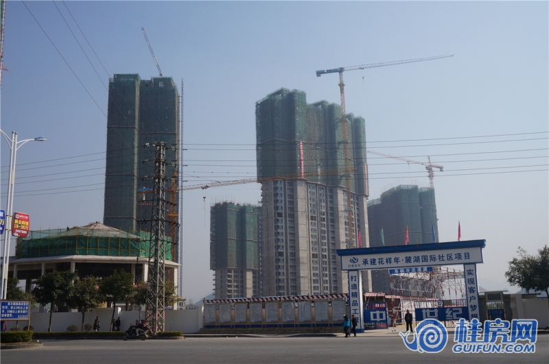 麓湖国际工程进度图（2014.12.23）