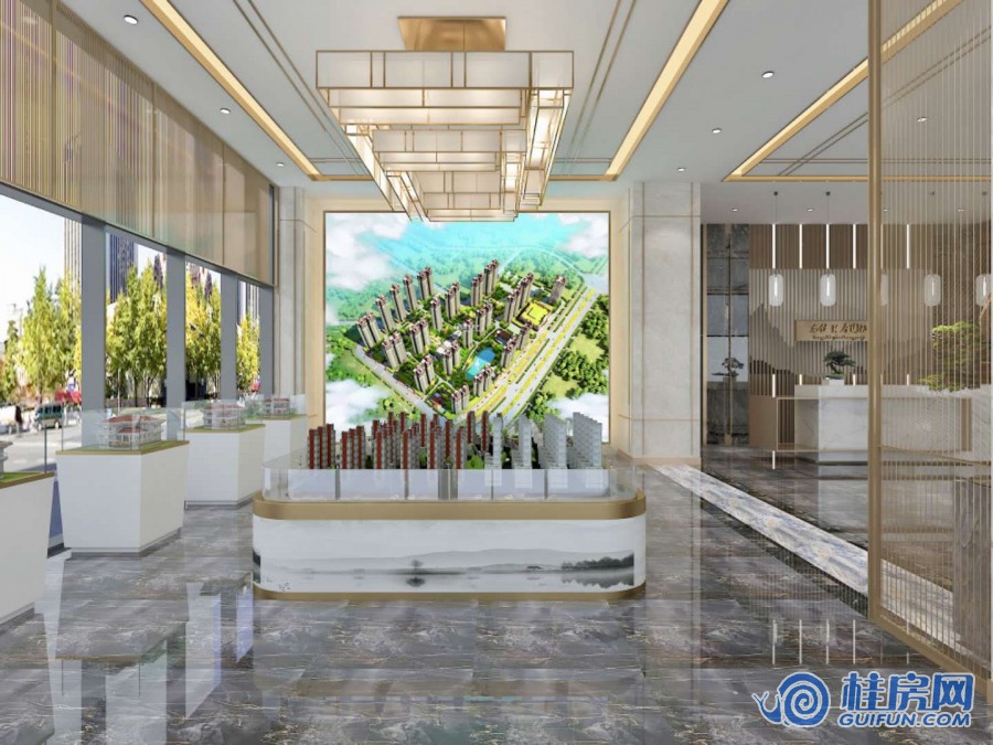 龙仕·德仁学府新售楼部效果图（2019.6）