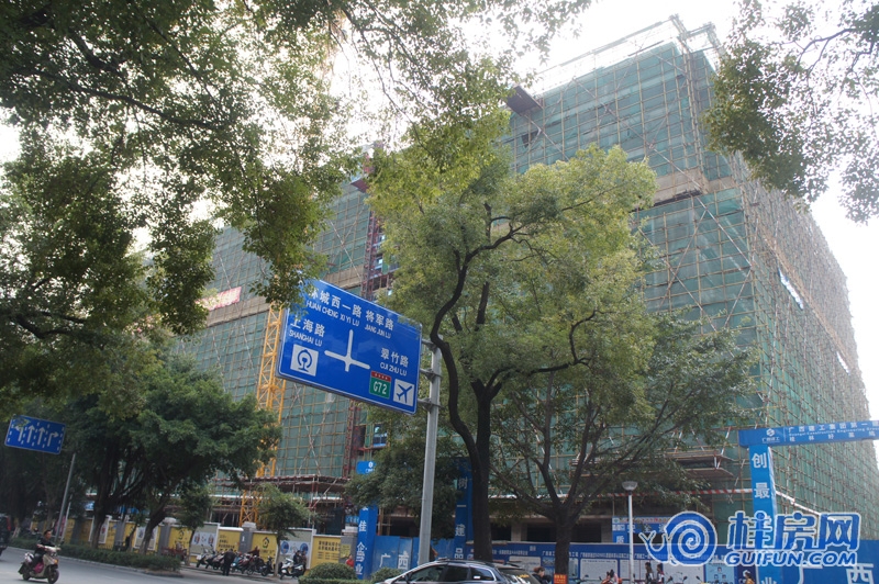 香江国际广场进度图（2014.11.20）