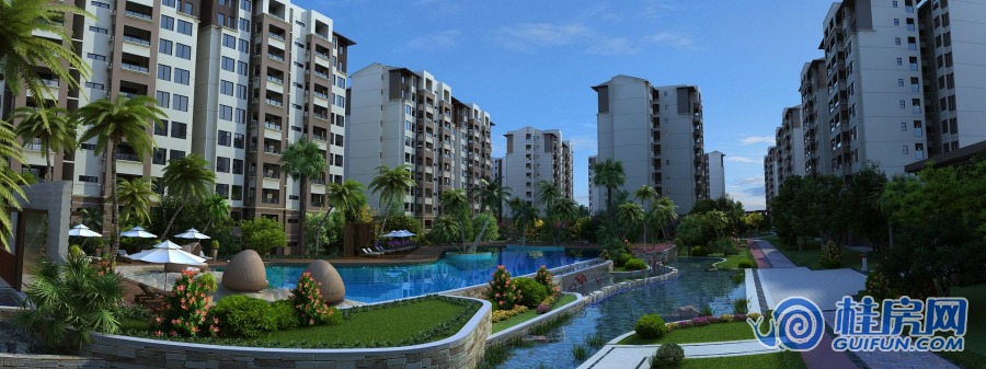 桂林国奥城效果图