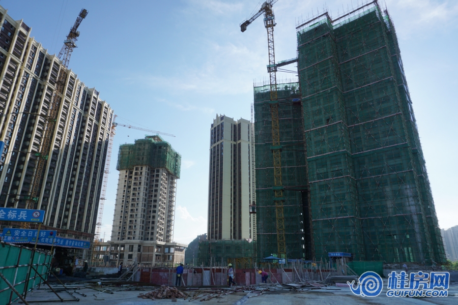 慧佳城工程进度实景图（2016.7.13）