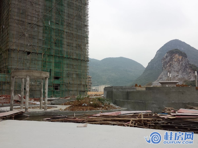 花语倾城1#2、1#4工程进度（2015.3.4）