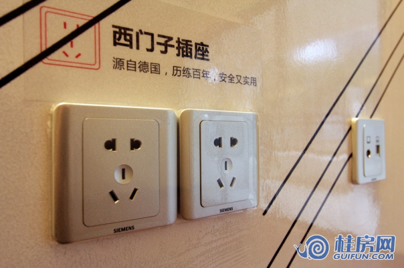 国奥城铂湾样板间开关、插座 (10)