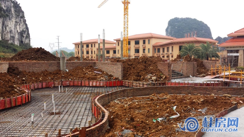 花语倾城园林实景图（2015.1.10）