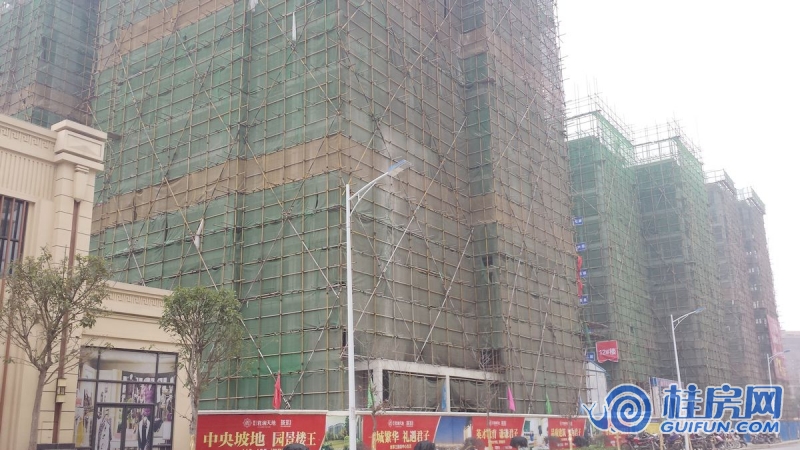 联发君澜天地实景图（2015.2.7）