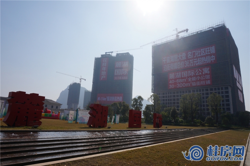 麓湖国际工程进度图（2014.12.23）