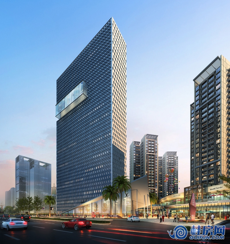 三祺·澜湖国际办公楼效果图