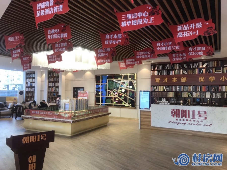 朝阳1号售楼部实景图