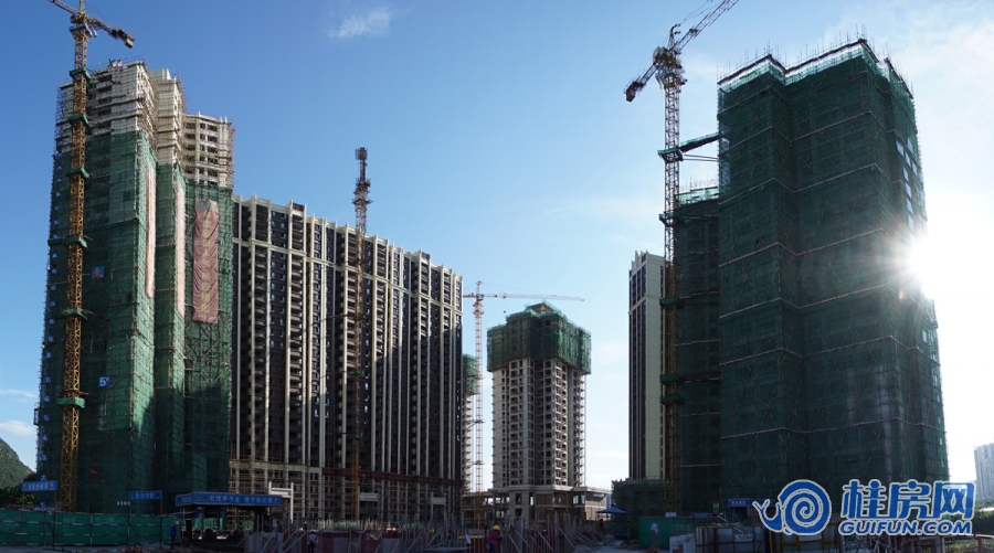 慧佳城工程进度实景图（2016.7.13）