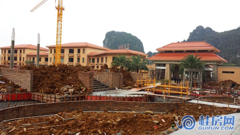 花语倾城园林实景图（2015.1.10）