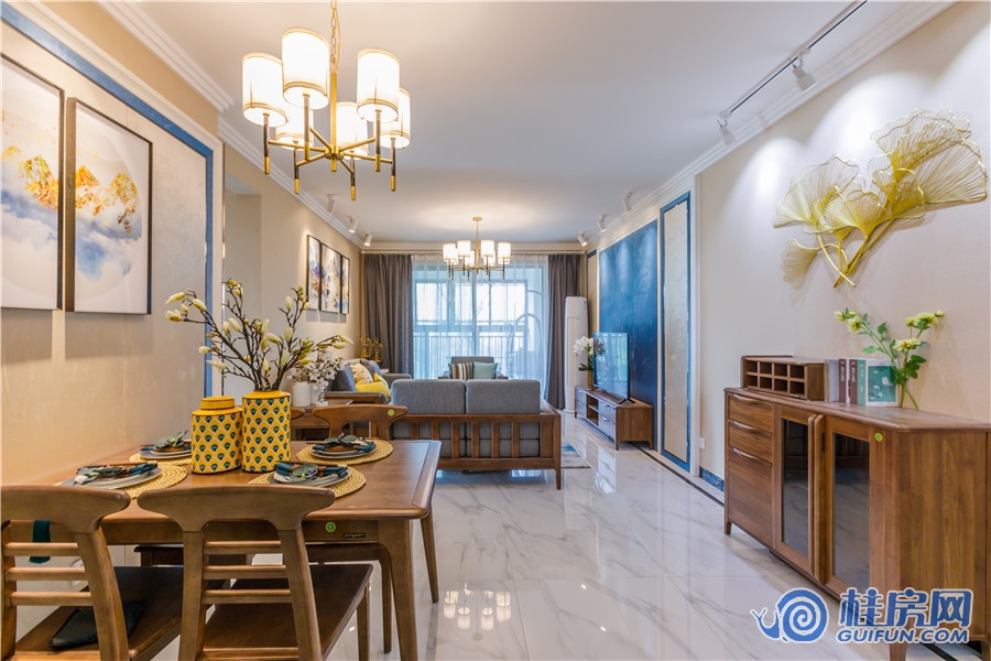 府悦世家精装三房样板房