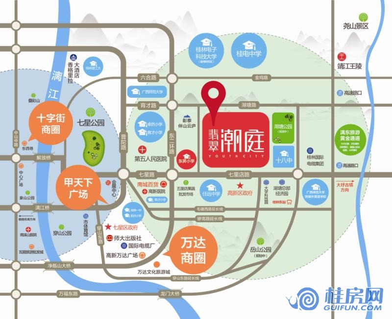 翡翠潮庭区位图（2019.5）