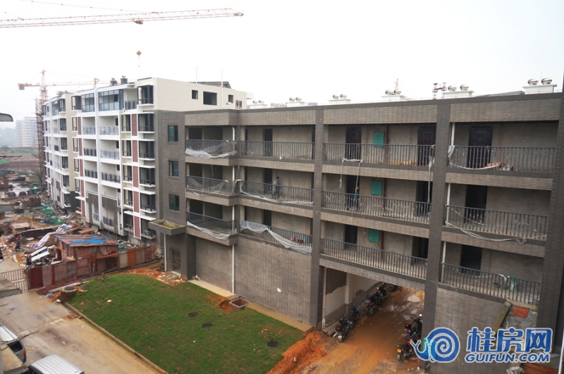 华御公馆一期工程进度图（2014.05）