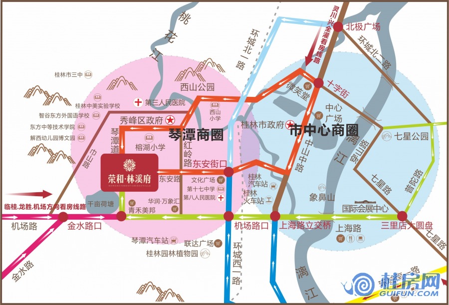 荣和林溪府区位图