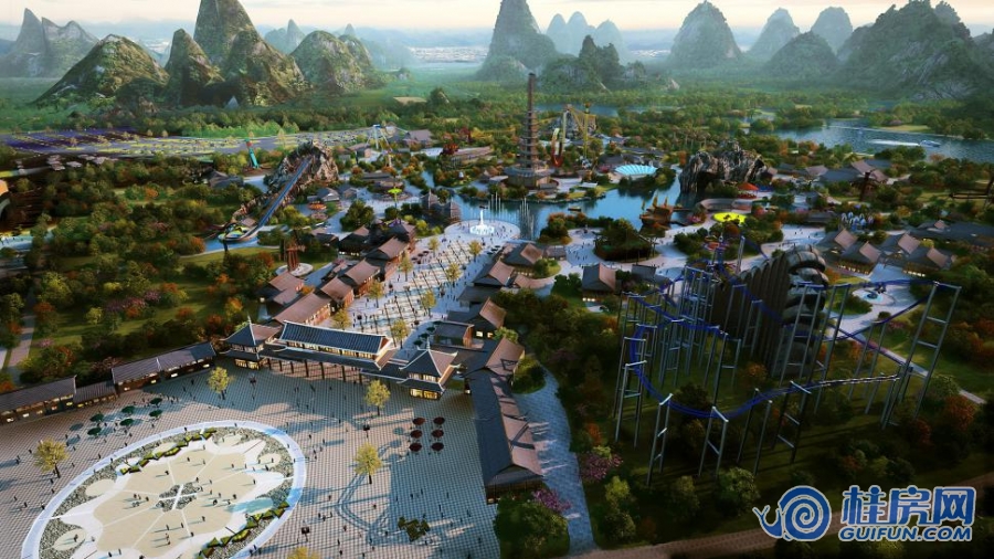 桂林融创文旅城效果图