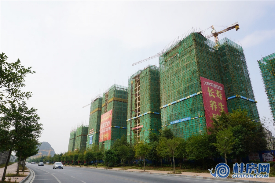 信和信大中华养生谷工程进度图（2017.10.28）